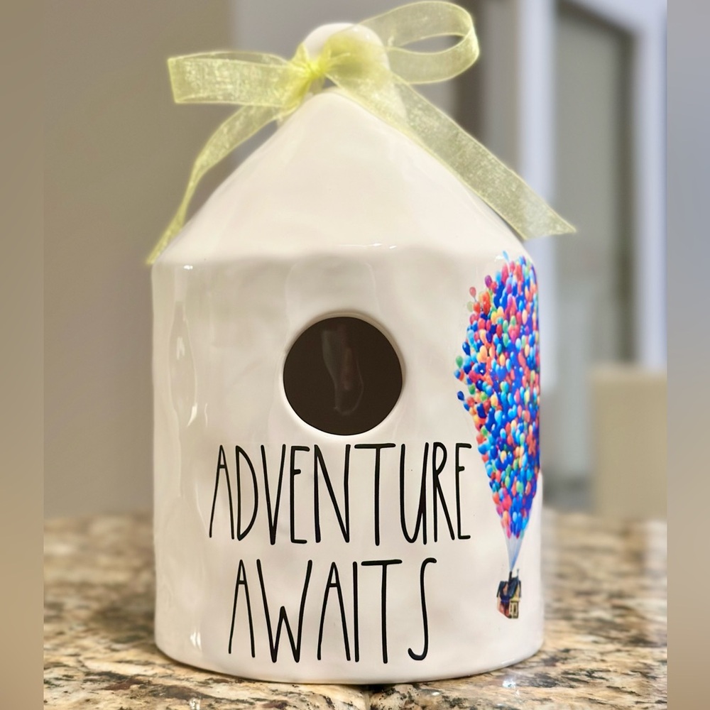 Full Size Inspired Disney Up Round Birdhouse New